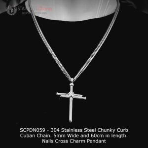 Stainless Steel Pendant Necklace