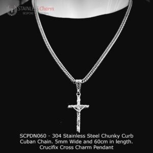 Stainless Steel Pendant Necklace