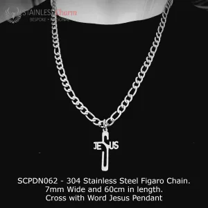 Stainless Steel Pendant Necklace