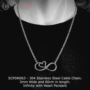 Stainless Steel Pendant Necklace