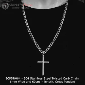 Stainless Steel Pendant Necklace