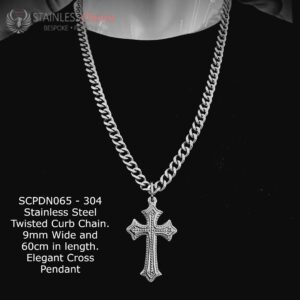 Stainless Steel Pendant Necklace