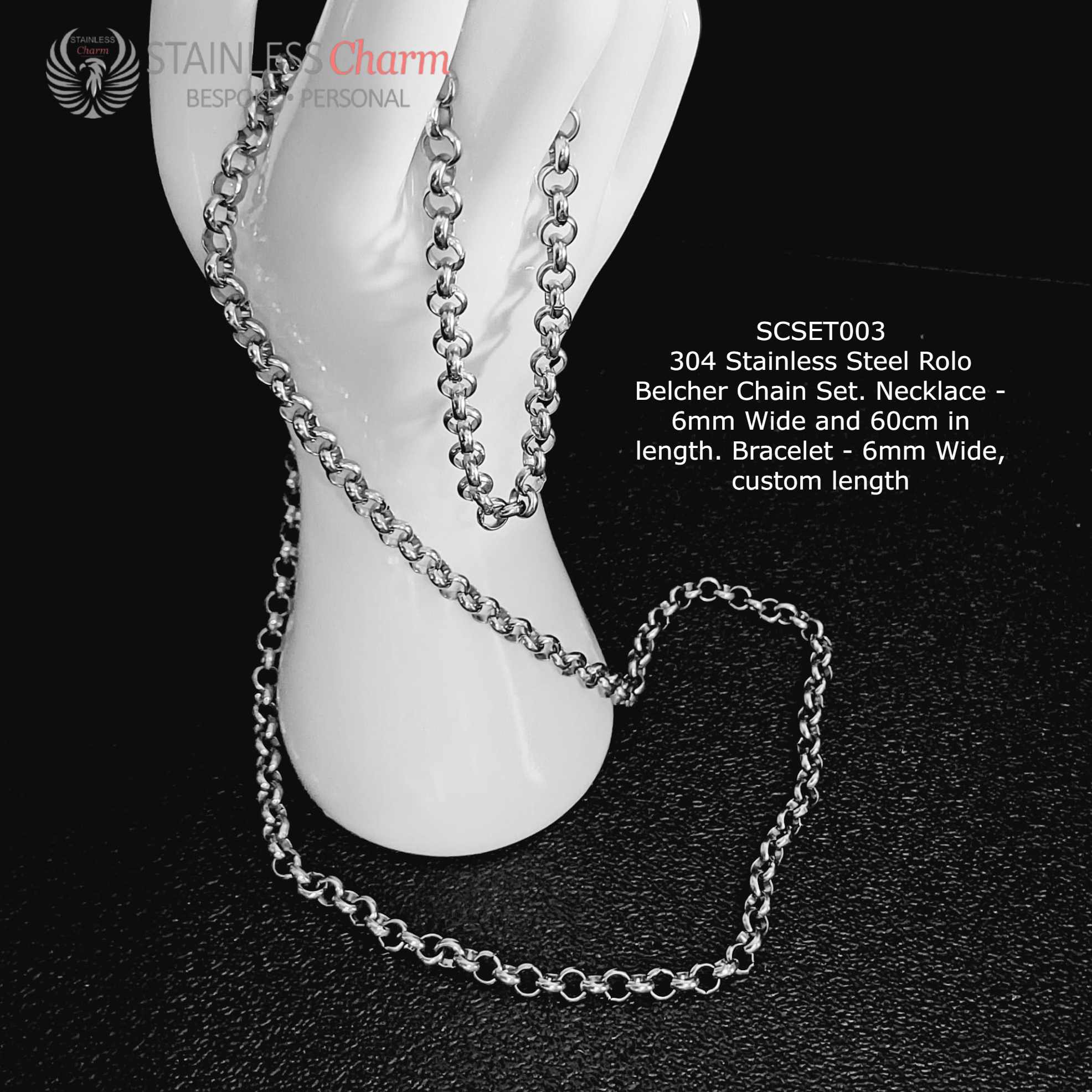 Stainless Steel Chain Set