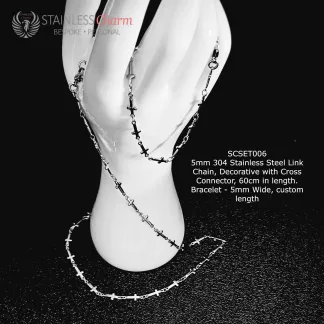 Stainless Steel Chain Set