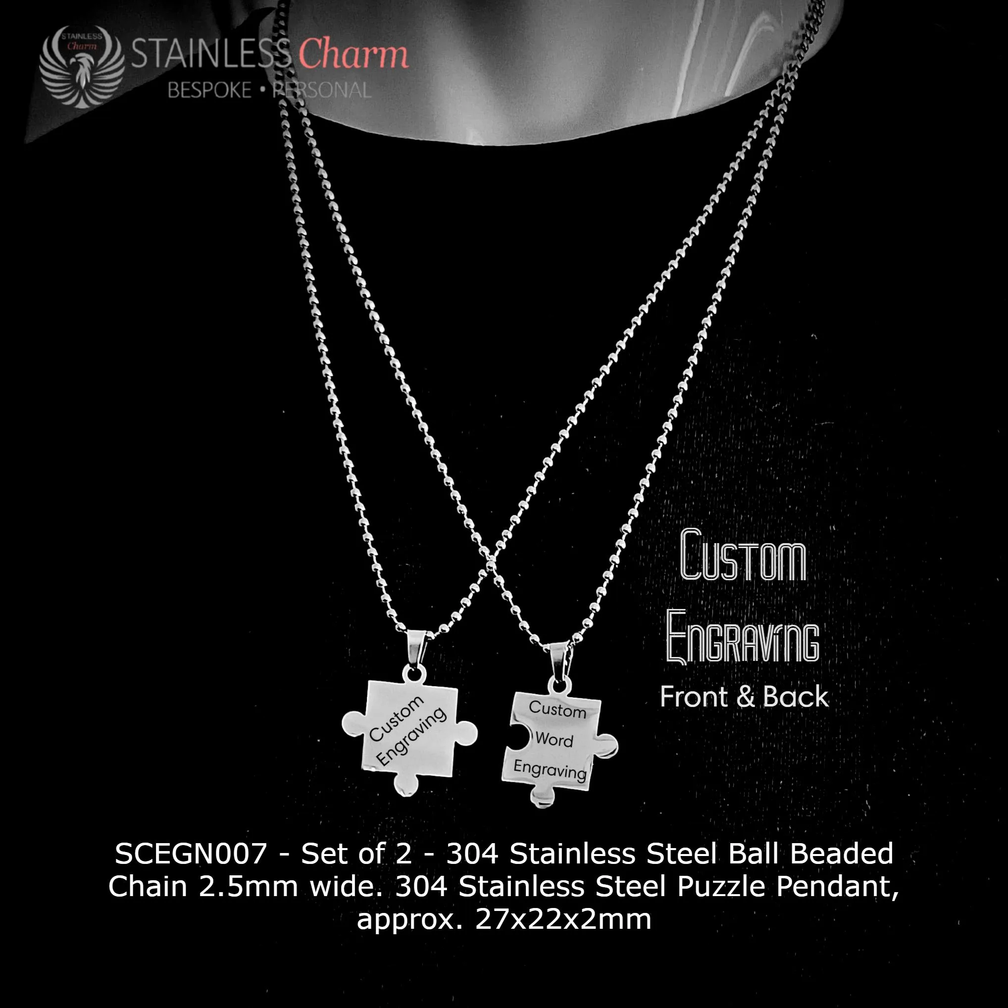 Engraving Necklaces