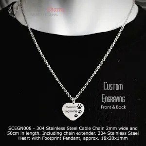 Engraving Necklaces