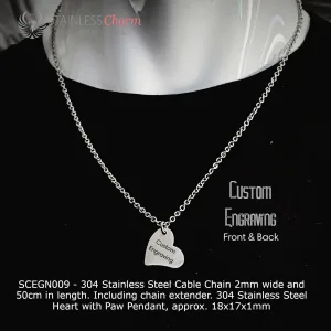 Engraving Necklaces