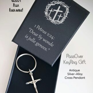 Redeeming Grace Crucifix Keyring - SCKEY003