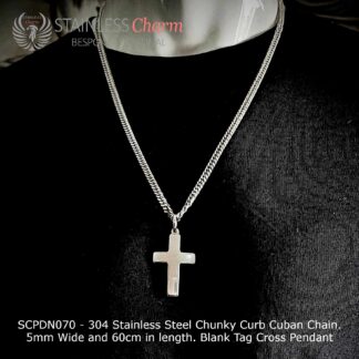 Stainless Steel Pendant Necklace