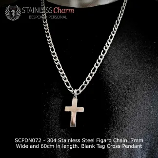 Stainless Steel Pendant Necklace