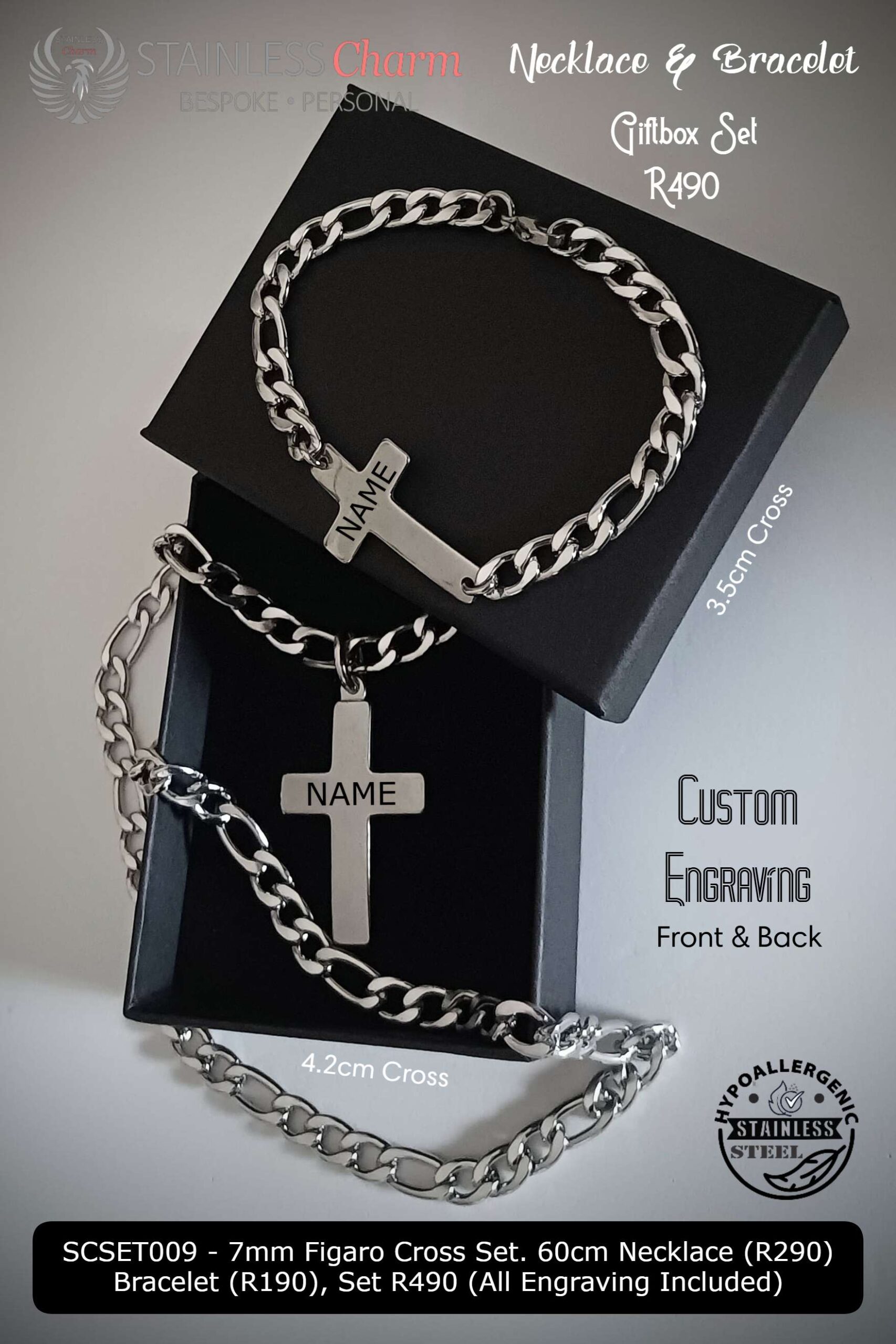 Stainless Steel Chain Set