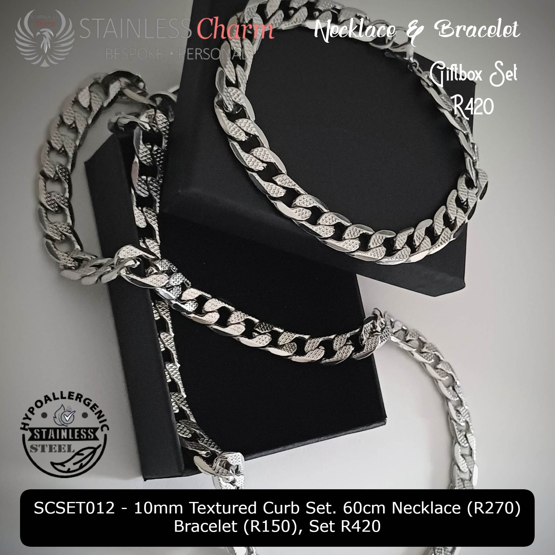 Stainless Steel Chain Set