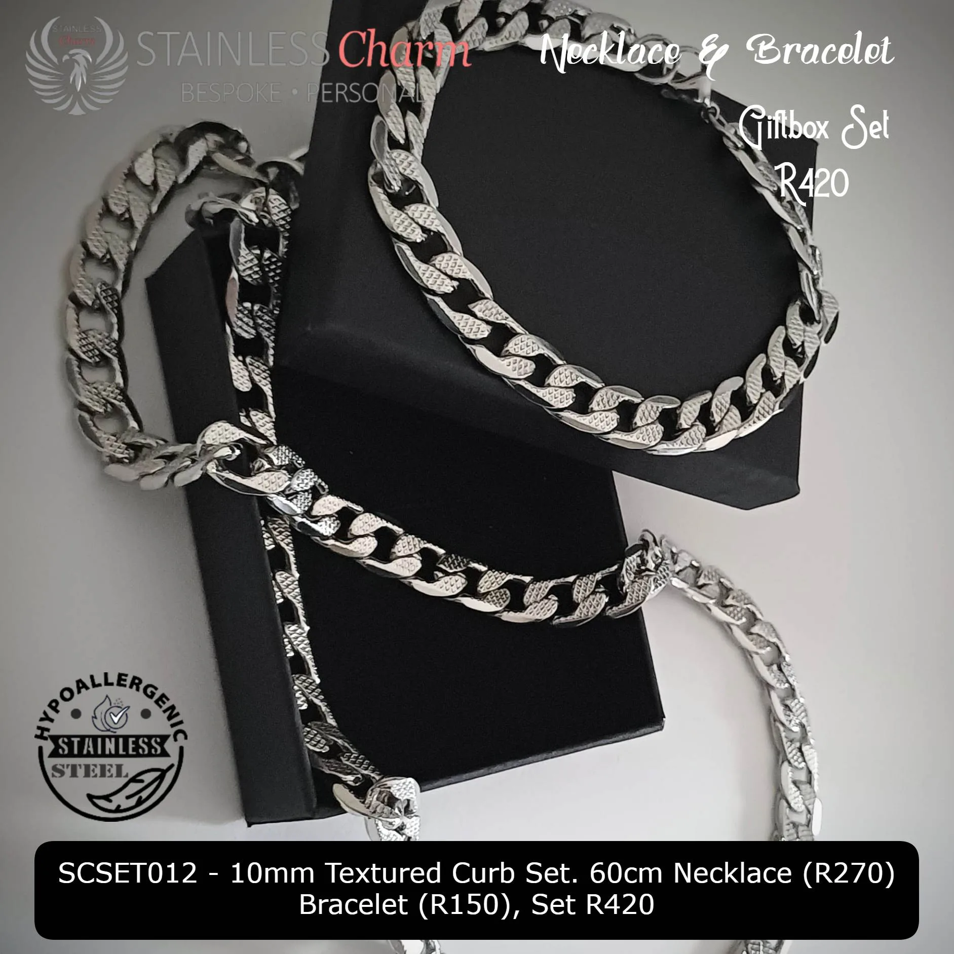 Stainless Steel Chain Set