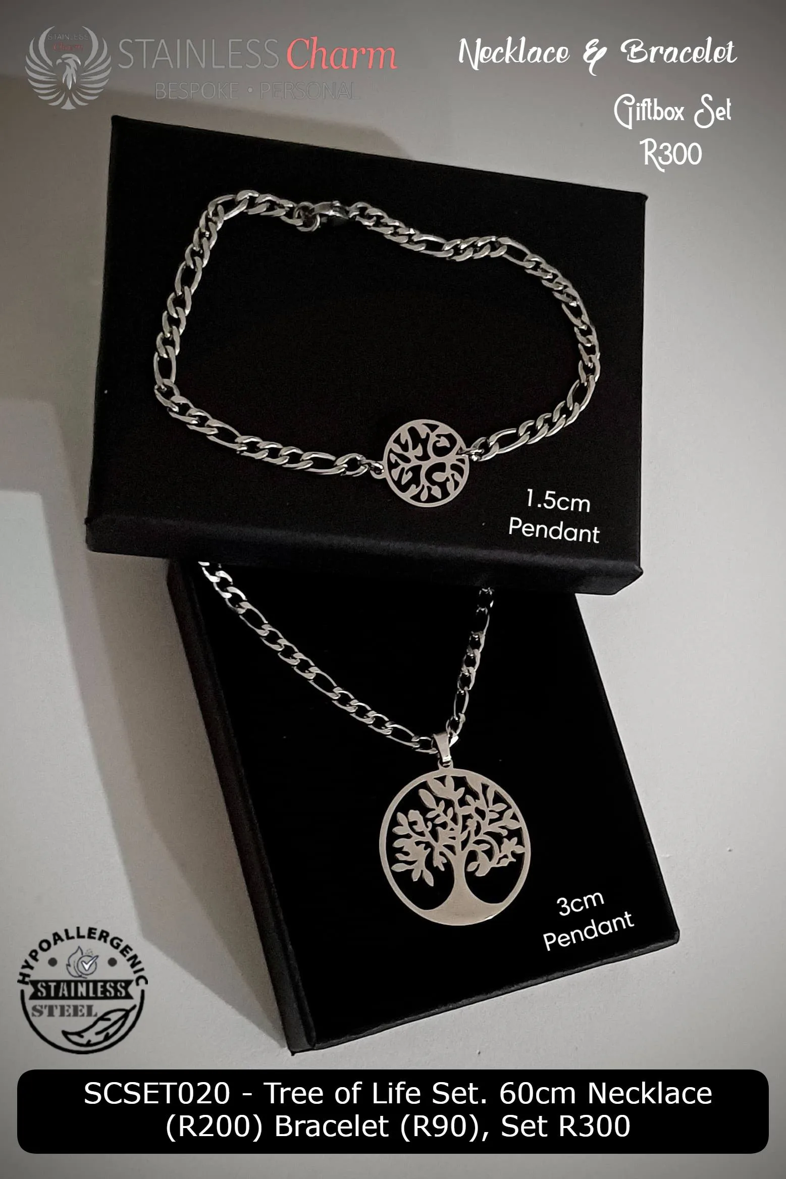 Stainless Steel Chain Set