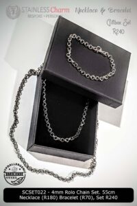 Stainless Steel Chain Set