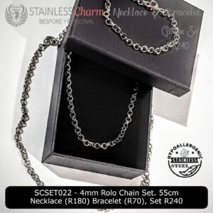 Stainless Steel Chain Set