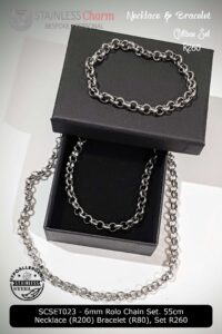 Stainless Steel Chain Set