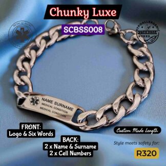 Medical/General Bracelet - SCBSS008