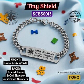 Medical/General Bracelet- Kids/Toddlers - SCBSS013