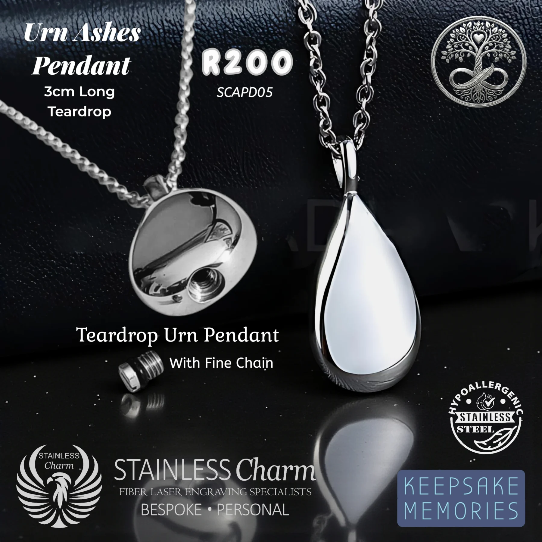 Compact Teardrop - (SCAPD05)