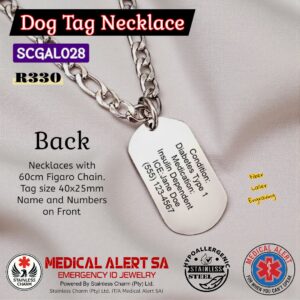 SCGAL028 DOG TAG BACK