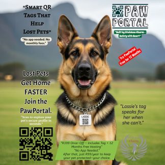 PawPortal™ – Smart QR Pet Tag